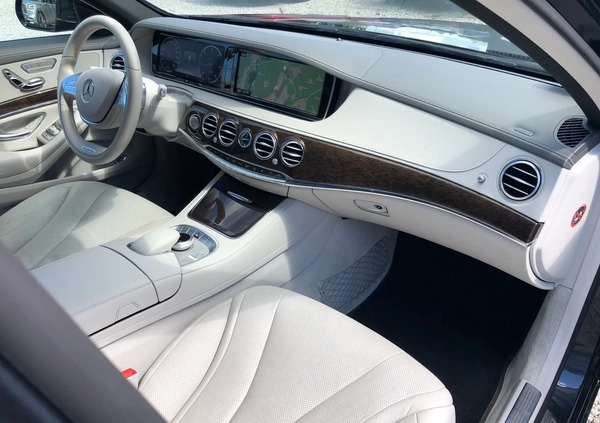 Mercedes-Benz Klasa S cena 154999 przebieg: 147256, rok produkcji 2014 z Korfantów małe 407